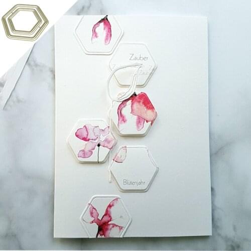 3PCS Frame DIE SET for Cards Scrapbook Craft Dies Scrapbooking Die Carbon Steel Embossing Cutting Die 42*47mm die