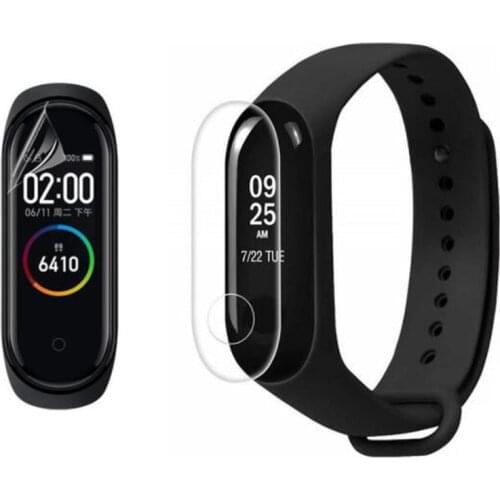 5pcs TPU Soft Protective Film Guard For Xiaomi Mi Band 3/4 Band4 Band3 Miband 4 Smart Band Wristband Full Screen Protector Cover