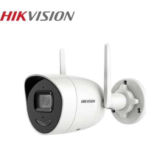 Hikvision Wireless DS-2CV2041G2-IDW 4MP WiFi IP Bullet Camera Built-in Microphone and Speaker Hik-Connect App IR 30m Outdoor