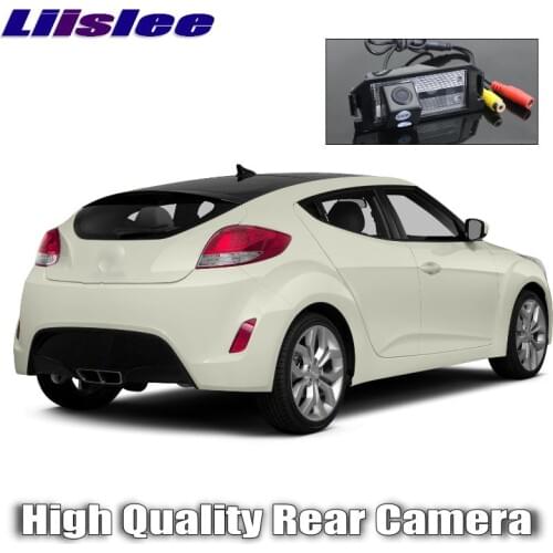 LiisLee Car HD Reversing image Camera Rear View Camera For Hyundai Veloster 2011~2019 Night Vision WaterProof Dedicated Camera