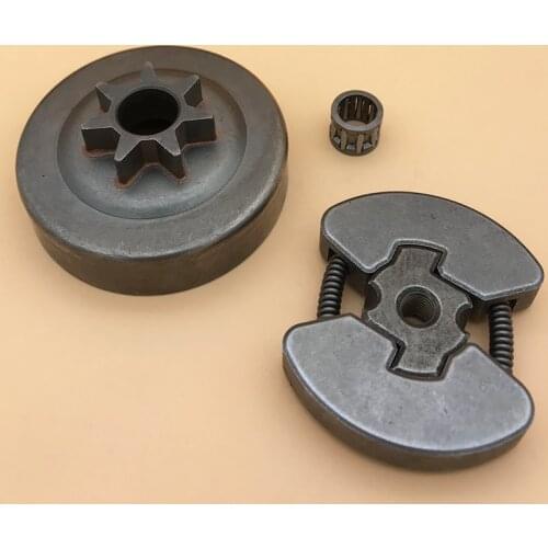 HUNDURE .325" 7T Clutch Drum Sprocket Bearing Kit For HUSQVARNA 235 E 240 136 137 141 142 36 41 Chainsaw Replacement Parts