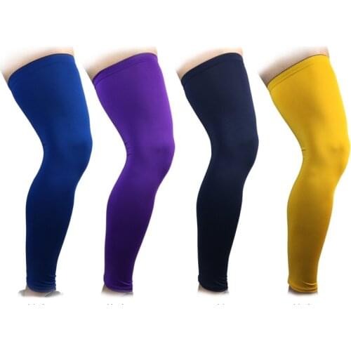 Men Women Compression Leg Sleeve, High Elastic Pain Relief Knee Protective Socks for Basketball, Running New Style 2021