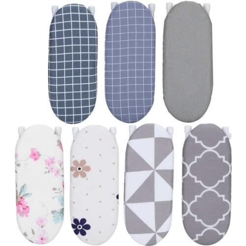 Mini Iron Board Cover Foldable Sleeve Cuffs Collars Ironing Table for Home Travel Use 26x11x8cm