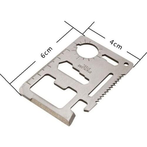 AYEVIN Credit Card Multifunctional Pocket Hunting Knife Outdoor Sports Camping Hiking Survival Rescue Emergency Kitche Tools