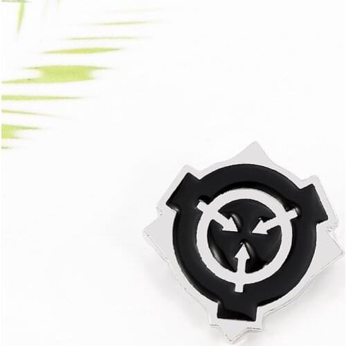 New Secret Laboratory SCP Foundation Badge Pins Brooches Special Metal Brooch Fans Bag Hat Accessory enamel pin