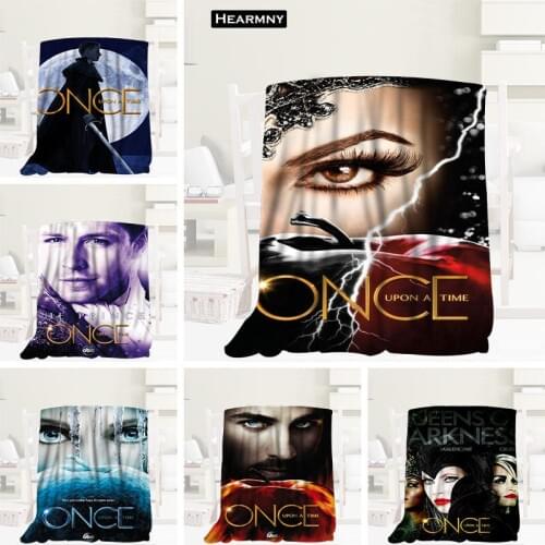 HEARMNY Once Upon A Time Blanket Sleep Cover Blankets Yoga Office Sofa Blanket Bed Cover Travel Warm Throw Blankets