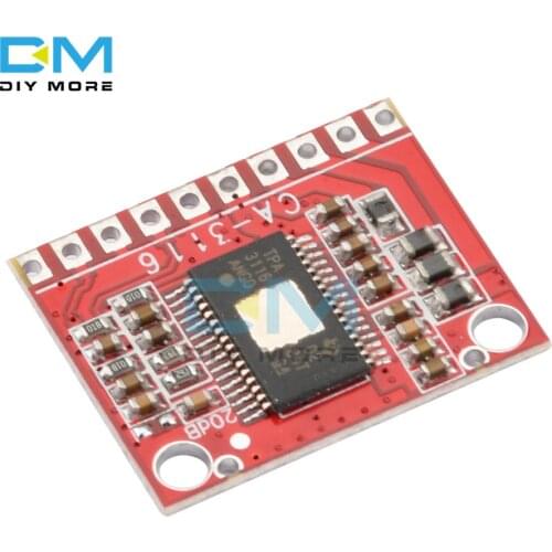 OEP50W TPA3116D2 2 Dual Channel D class PWM Mini Digital Amplifier Module Super Board 50Wx2 TDA7498 DC 4.5V-24V