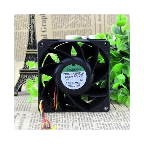 Original SUNON PMD2408PMB1-A DC24V 9.6W inverter fan