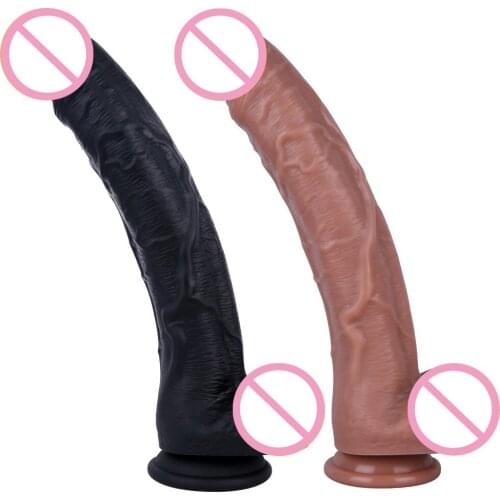 Realistic Dildo for Women Huge Cock Strapon Suction Cup Dildo For Anal Liquid Silicone Big Dick Lesbian Sex Toys Adult Toys