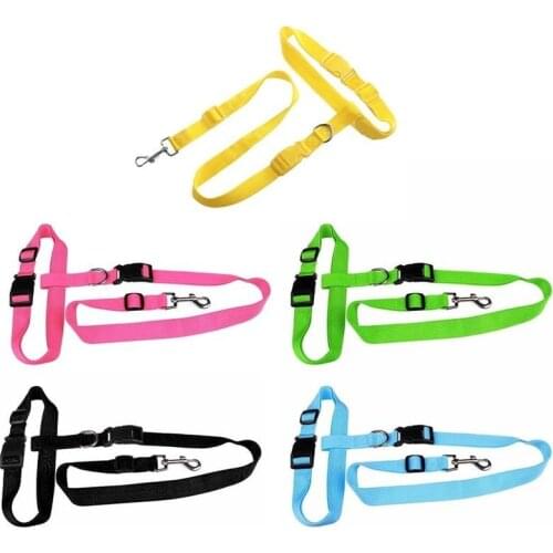 1Pcs Jogging Waist Belt Hands Free Dog Pets Lead Walking Running Leash Adjustable Special Traction Rope
