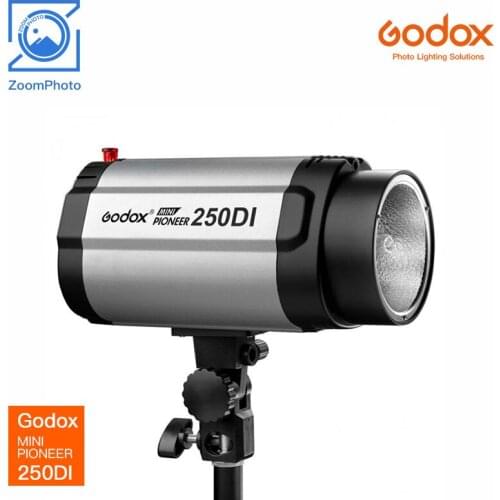 Godox MINI PIONEER 250DI 110V Studio Flash Monolight Flash Strobe With Lamp Head For DSLR Cameras
