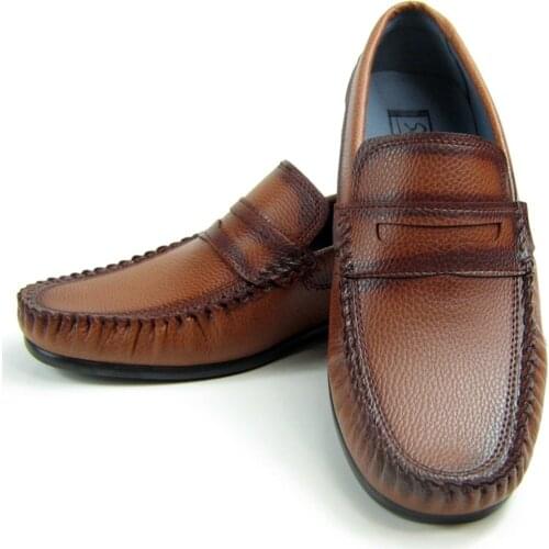 SUAT SALIH Casual Male Shoes C30 Tan