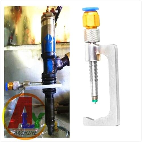 Simple type diesel return clamp fixture tool for common rail injector