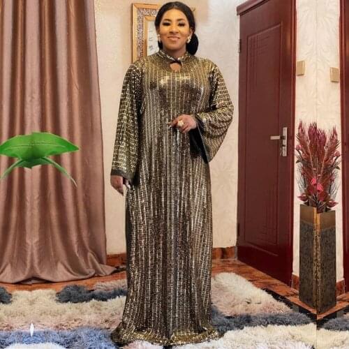 Plus Size African Dresses For Women Party Dashiki Clothing Long Maxi Dress Robe Africa Dress Muslim Fashion Ramadan Abaya Dubai