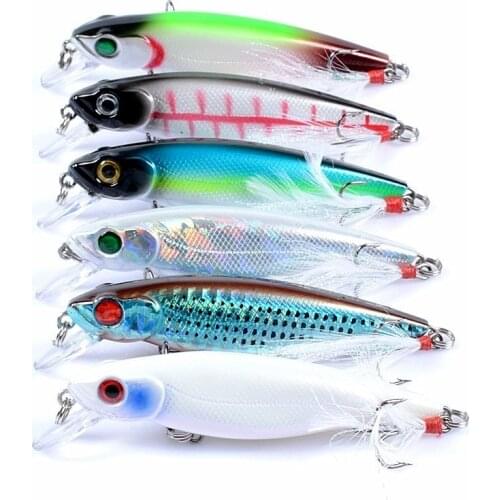 1PCS Minnow Fishing Lure 8.6cm/9g Pesca Hooks Fishing Wobbler Tackle Crankbait Artificial Japan Hard Bait Swimbait