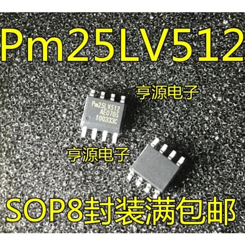 100% New&original In Stock 5pcs/lot PMC PM25LV512A-100SCE PM25LV512 SOP-8