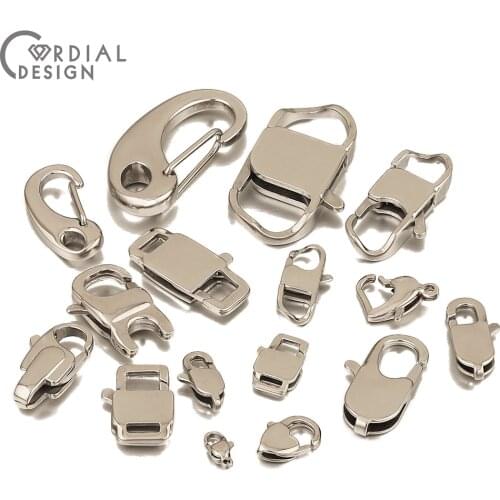 Cordial Design Jewelry Accessories/Clasps & Hooks/DIY Making/Stainless Steel/Connectors/Hand Made/Jewelry Findings & Components