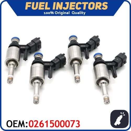 Car Fuel Injector Nozzle 0261500073 For BMW 1 3 F20 F21 F30 F31 For Citroen C4 C5 DS3 Peugeot MINI Cooper Direct 1.6L 0261500029