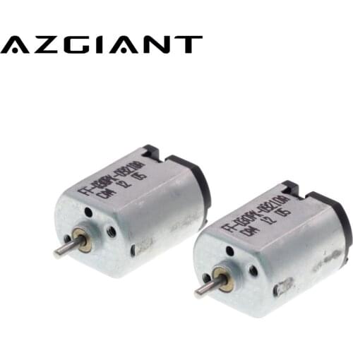 AZGIANT 2pcs FF-030PK-09210 Mini DC Silent Motor Home Appliances Car AV Equipment Flat Mute Small Motor 5V