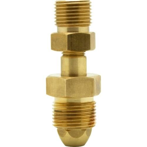 Quickly Converts CO2 Regulator to Nitrogen Tank Adapter Draft Beer Kegerator Converter CGA 580