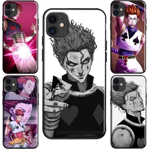 Hisoka Hunter X Hunter Case For iPhone 11 Pro Max XS X XR 6S 7 8 Plus SE 2020 For iPhone 12 Pro Max mini Coque
