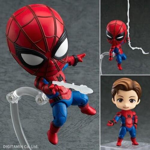 Spiderman Marvel Avengers 781 Kawaii Spider Man 10cm Action Figure Toys