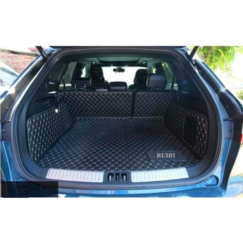 Good quality! Special car trunk mats for Lincoln Nautilus 2021 durable cargo liner mats boot carpets for Nautilus 2020-2019