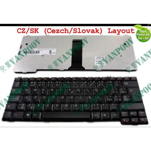 New CZ/SK Cezch Slovak Laptop keyboard for Lenovo 3000 C100 C200 F41 C460 C466 F31 F51 G430 G450 G530 K41 K42A Y330 Y530 Y530A