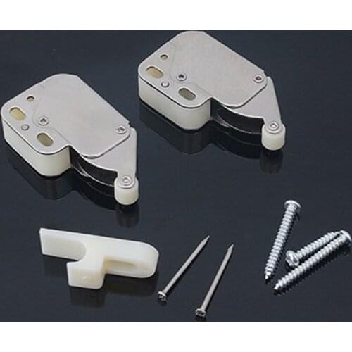 Creative Mini Push Catch Latch Cabinets Trunk Lock Cabinet Door Touch Spring