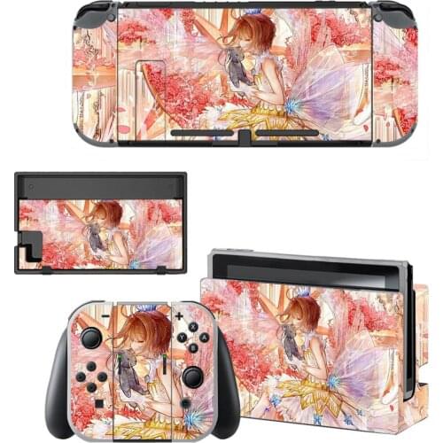 Card Captor Sakura Nintendo Switch Skin Sticker NintendoSwitch stickers skins for Nintend Switch Console and Joy-Con Controller