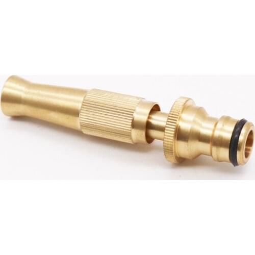 Garden Irrigation Spray Gun Adjustable Brass Sprinkler Hose System Car Wash lawn Watering Water 1 Pc