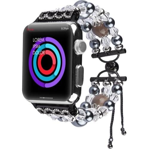 Fashion woman strap for apple watch 5 band 44/ 40mm iwatch bands 42/38mm watchband bracelet accessories for series 5 4 3 2 44 m