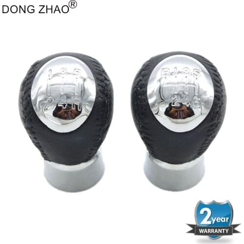 For Mazda 6 GG1 2002 2003 2004 2005 2006 2007 2008 Car-Stying 5 / 6 Speed Car Gear Stick Level Shift Knob Leather Cover