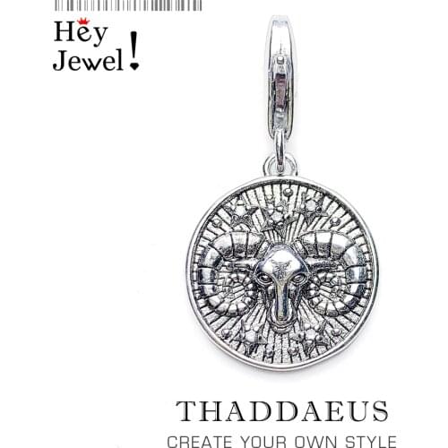 Star Sign Aries Charm Women Men 925 Sterling Silver 2019 Brand New Europe Pendant Fit Bracelet Charm Jewelry Zodiac Gifts