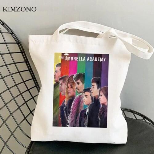 The Umbrella Academy shopping bag grocery jute bag recycle bag bolsa tote shopper bag tote reciclaje sac tissu