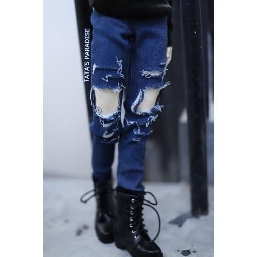 1/4 1/3 scale BJD Hole jeans pants for SD clothes BJD doll accessories,Not included doll,shoes,wig,and accessories 18D1072