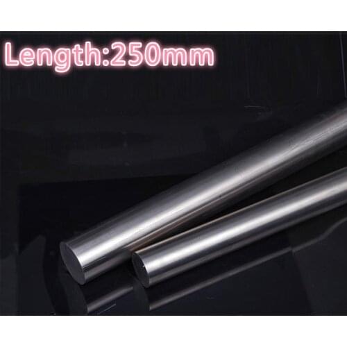 1pcs Titanium Bar Grade GR5 Metal Rod Length 250mm Diameter 25mm , For Manufacturing Gas Turbine