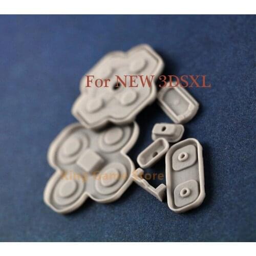 10sets Conductive Rubber keypad buttons conductive dpad pad for New 3DS XL LL NEW 3DSXL 3DSLL