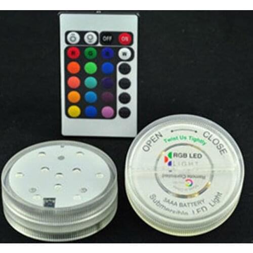 2015 Wedding Favors And Gifts Hot Sale Souvenir Remote Controlled Color Change Led Submersible Floral Light Base Vase Floralytes