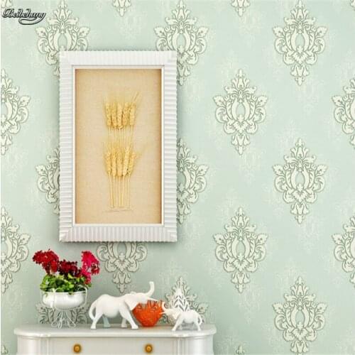 Beibehang Precision pressure 3D three-dimensional non-woven luxury European style TV background living room wallpaper