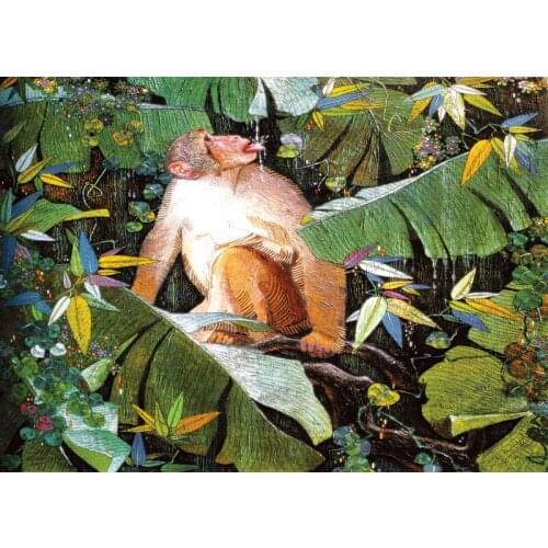 Sycamore tree The wooden puzzle 1000 pieces ersion jigsaw puzzle white card adult childrens educational toys