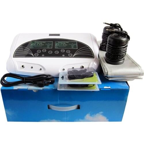 Dual Ionic Cleanse Detox Machine Ionic Detox Foot Spa Salon Spa Aqua Cell Cleanse Spa Machine Foot Bath Hot 1pcs By DHL A13