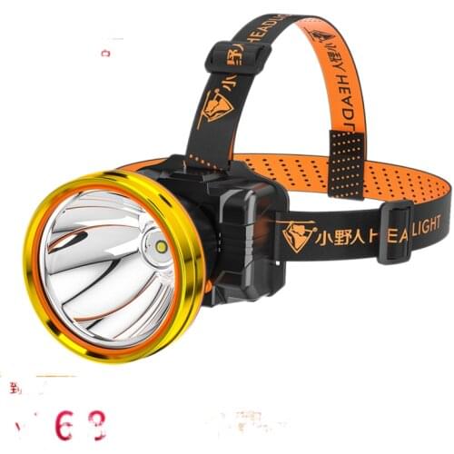 The head-mounted headlight glare bright rechargeable night fishing specific induction led lamp hernia