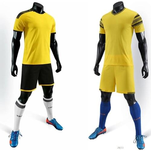 Narweiya Soccer jerseys men sport running cycling football adult kits soccer yellow color uniforms suits Training kits 2020 2021