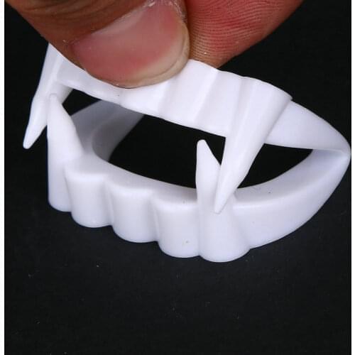 Luminous Vampire Fake Teeth Dracula Teeth Halloween Monster Werewolf Zombie Fangs Halloween Masquerade Cosplay Costume Prop