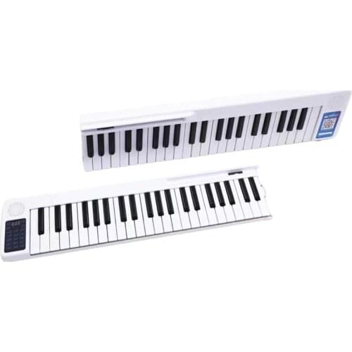 Portable hand-rolled 88-key stitching electric piano midi keyboard folding professional multi-function electronic organ for begi