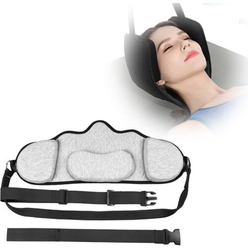 Portable Adults Neck pillow Set Office Neck cushions Rest Stretcher Relieves Travel Memory Foam Pillow + Mask Accessories