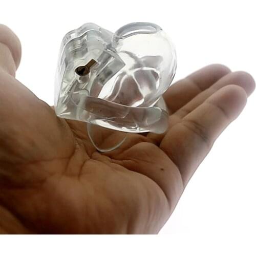 For Men The Nub of HT V3 Male Chastity Device with 4 Rings Micro Cock Cage Resin Chastity Belt BDSM Toys