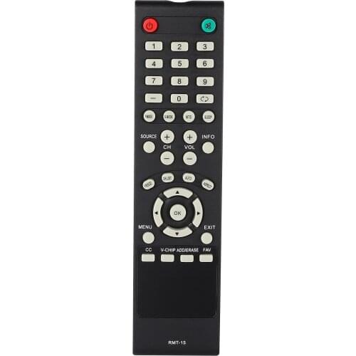 Remote Control RMT-15 for Westinghouse TV LD-4080 LD-4070Z LD-4055 LD-4065 LD-5580Z VR-3730 VR-3226 VR-6025Z VR-6090Z Controller
