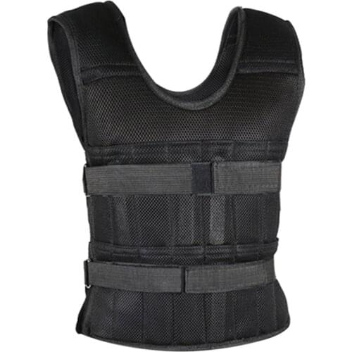 Adjustable Weighted Vest Ultra Thin Breathable Workout Exercise Carrier Vest for Training Fitness Weight-bearing Equipment